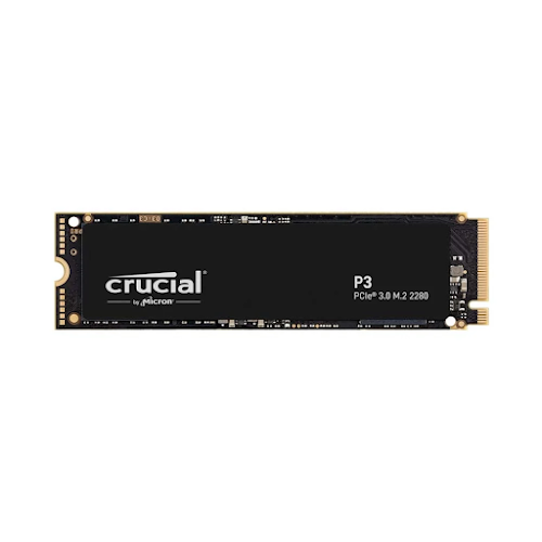 Ổ Cứng SSD Crucial P3 M.2 2280 NVMe (PCIe Gen 3 x4) 500GB (CT500P3SSD8)