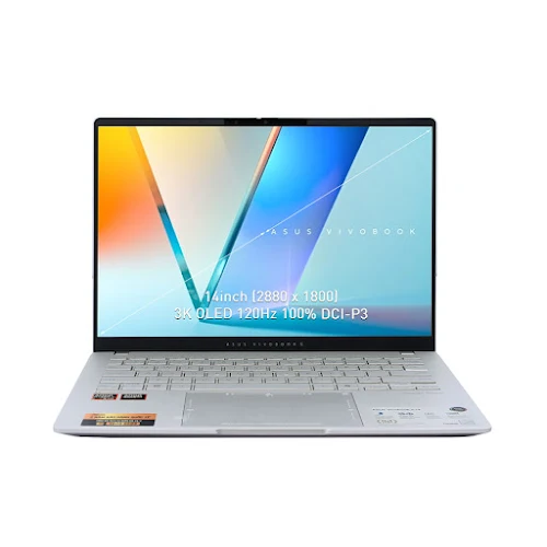 Laptop Asus Vivobook S14 (Ryzen AI 9 HX 370/ 32GB/ 1TB/ Win 11 Home)