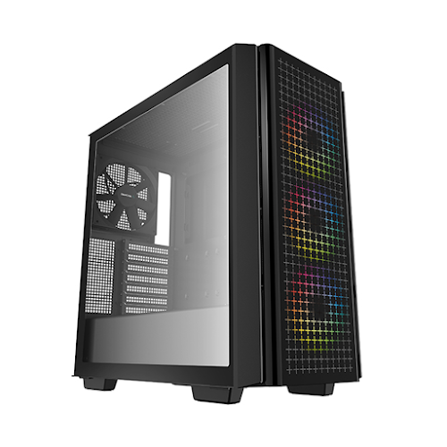 CASE DEEPCOOL CG540 (Mid Tower/ Màu Đen/ 3 fan ARGB)