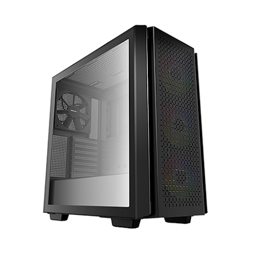 CASE DEEPCOOL CG560 (Mid Tower/ Màu Đen/ 3 fan ARGB)
