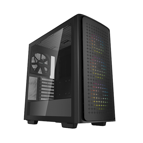 CASE DEEPCOOL CK560 (Mid Tower/ Màu Đen/ 3 fan ARGB)